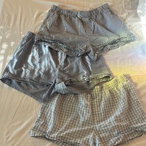 J Crew Boxer Short Set